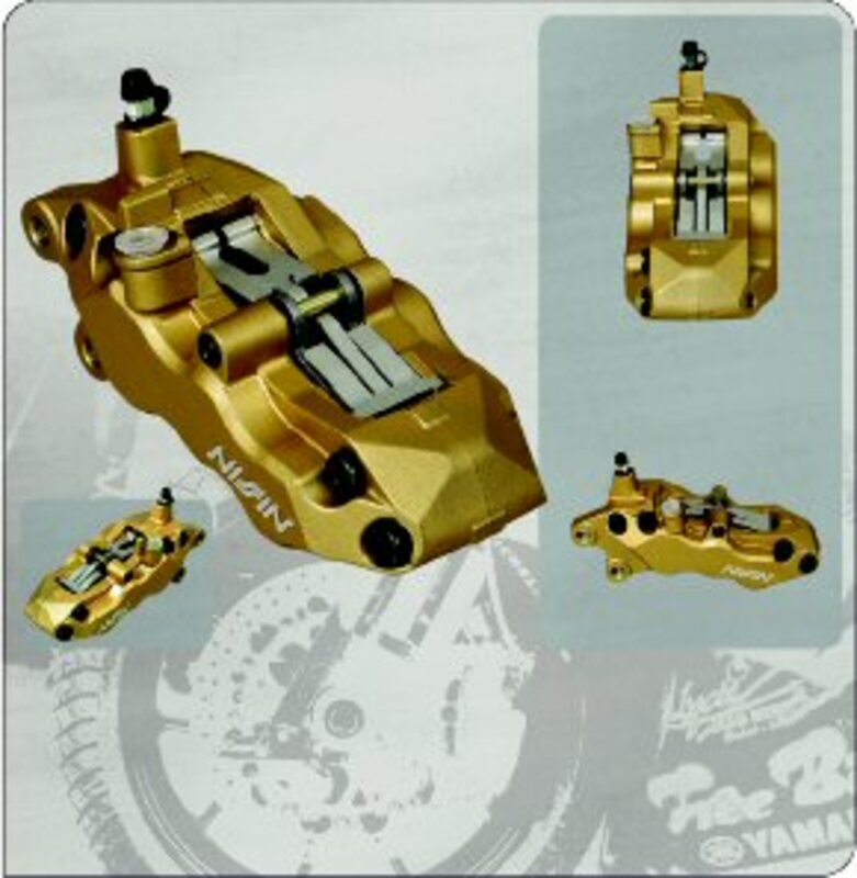 ETRIER 6 KOLBENS GOLD DROIT