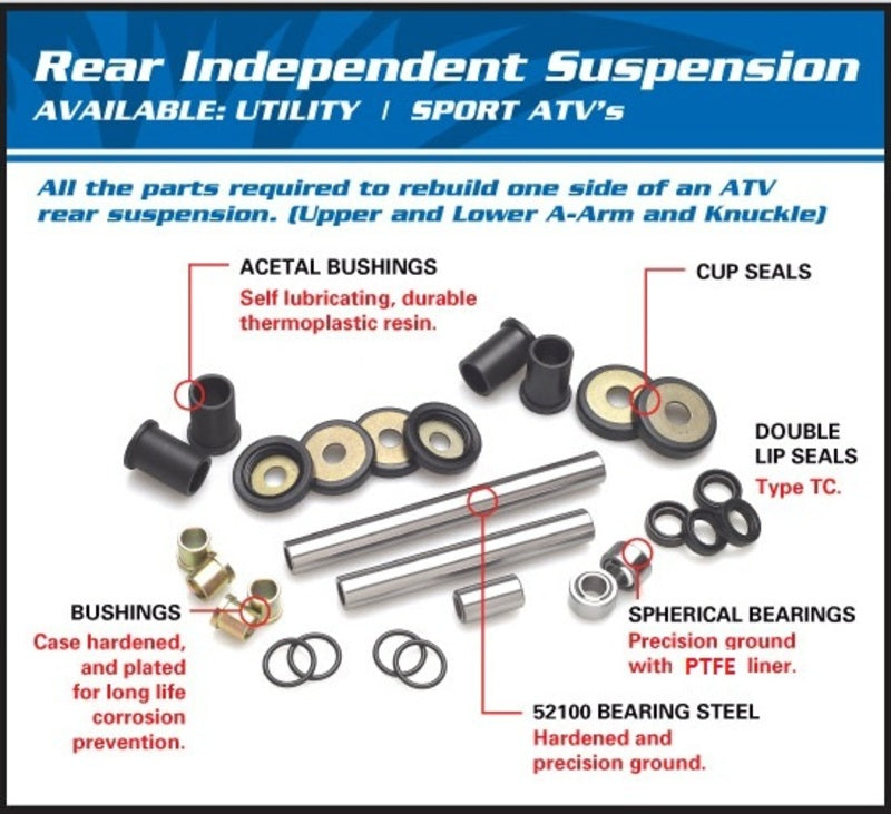 REAR INDEPENDENT SUSPENSION KIT 50-1072