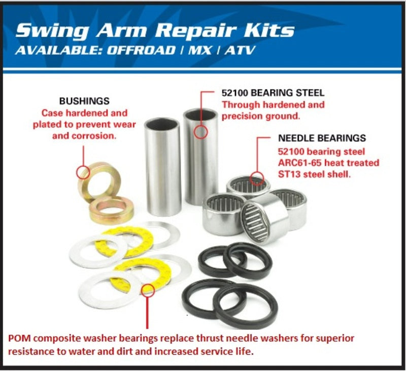 REPARATURKIT SCHWINGE FÜR DR350 '90-99,DR650SE '96-01