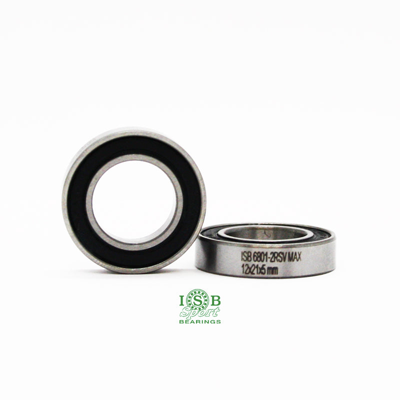 ISB BEARINGS 6801-2RSV Max 12x21x5