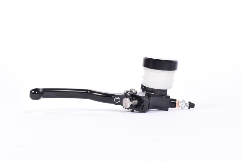BERINGER Classic Hauptkupplungszylinder axial Ø 20,5 mm Behälter geschraubt schwarz (Hebel axial Typ A - 16 cm schwarz)