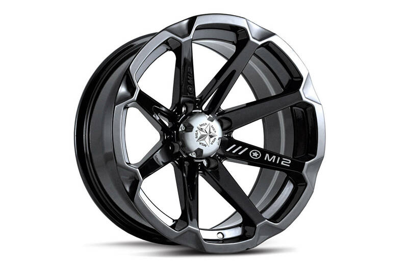 MSA WHEELS M12 Diesel Utility Felge - schwarz 14x7