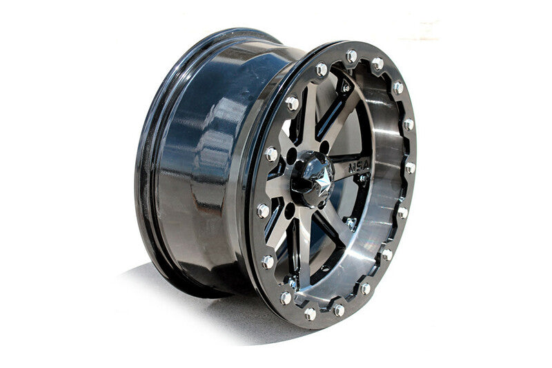 MSA WHEELS M21 Lok Utility Felge - silber/schwarz 15X7