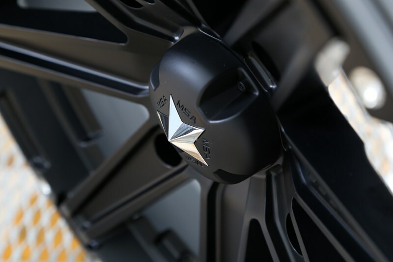 MSA WHEELS M33 Clutch Utility Felge - schwarz 14x7