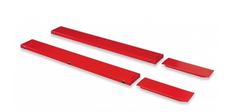 BIKE-LIFT Standard Seitenverlängerungen rot 220 x 30 cm für MAX 516 / ABSOLUTE 756 Gate - SW-756