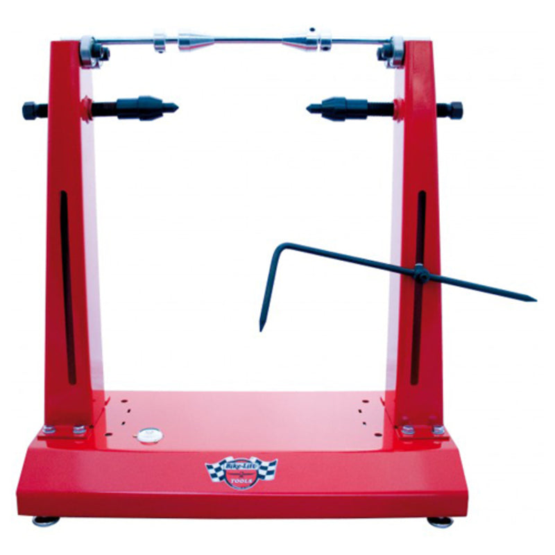 BIKE-LIFT Auswuchtgerät/Einspeichhilfe mit Achse und Konus - BL-124-00