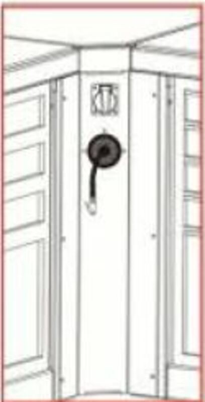 BIKE-LIFT Werkstatt-Eckschrank Modell Pneumatik/Elektrik - MF-PANG-900 A/E