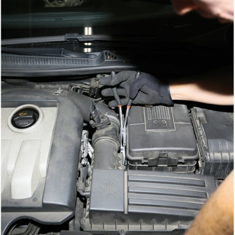 BETA 2 teilig Extralang Zangensatz Doppelgelenk mit halbrunden Backen