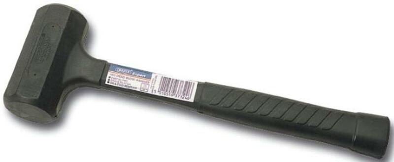 DRAPER Rückschlagfreier Schonhammer einteilig Ø 51,5 mm 1 kg