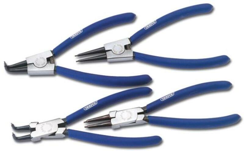 DRAPER Satz Circlips® Sicherungsringzangen 4-teilig
