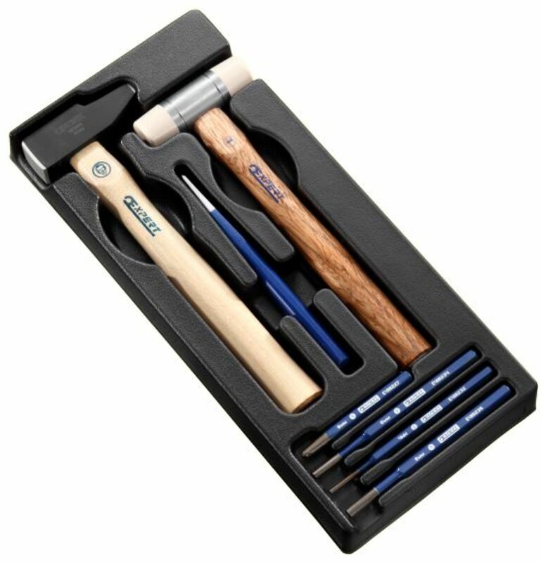 EXPERT Werkzeugmodul mit Schlagwerkzeugen - Plastik-Einlegefach