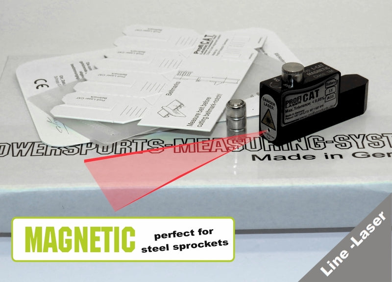 PROFI PRODUCTS Kettenausrichtgerät 12mm Laserstrahl Version