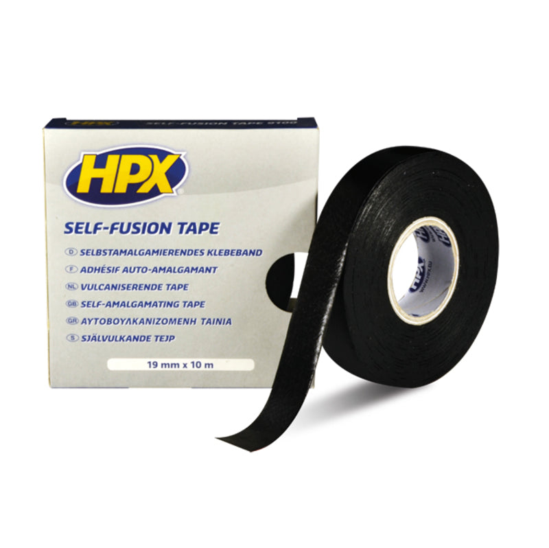 HPX Selbstverschweißendes Klebeband schwarz 19 mm x 10 m