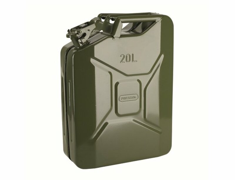 Benzinkanister (Metall) Fassungsvermügen 20L