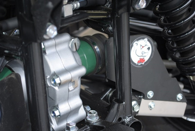 AXP Unterfahrschutz hinten - HDPE 4 mm Yamaha YFM700 Grizzly