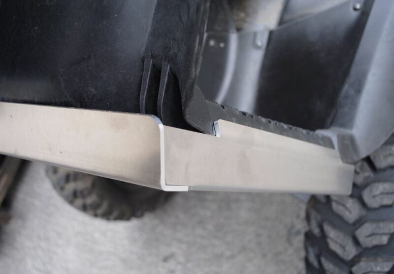 AXP Trittstufenschutz - HDPE 10 mm Kawasaki Brut Force 750
