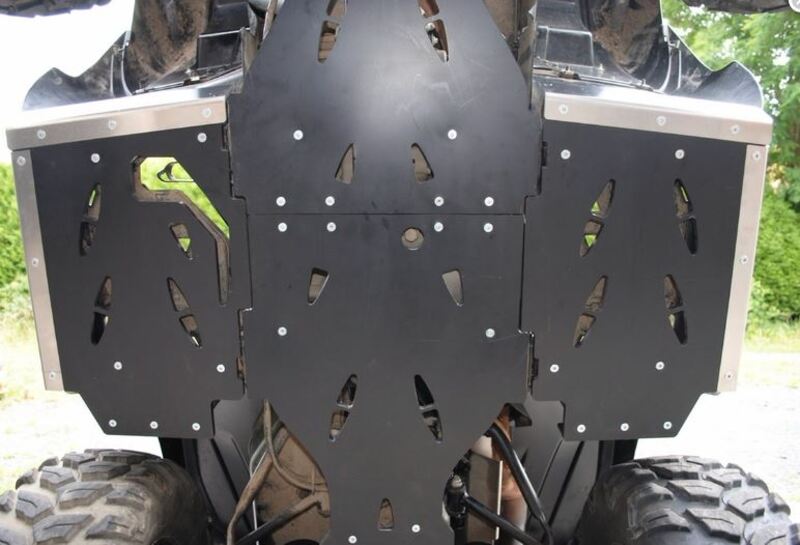 AXP Trittstufenschutz - HDPE 10 mm Kawasaki Brut Force 750