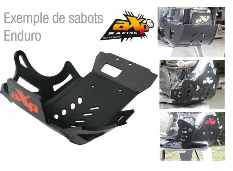AXP Enduro Unterfahrschutz - HDPE 6 mm Husqvarna
