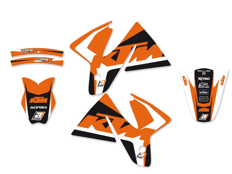 BLACKBIRD Dream Graphic 4 Deko-Kit KTM