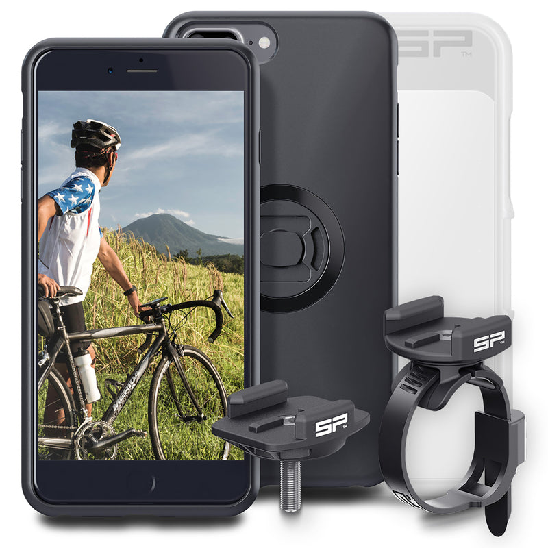SP-CONNECT Bike Bundle fixed on Handlebar or Stem iPhone 8+/7+/6S/6+