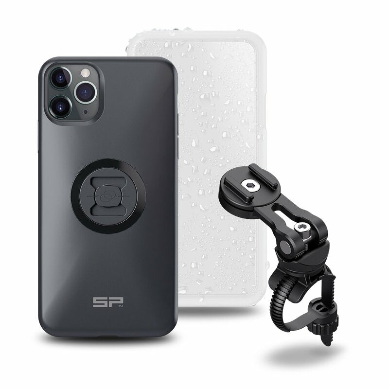 SP-CONNECT Bike Bundle II fixed on Handlebar or Stem iPhone 11 Pro Max