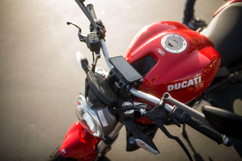 SP-CONNECT Moto Bundle fixed on Handlebar Samsung S10
