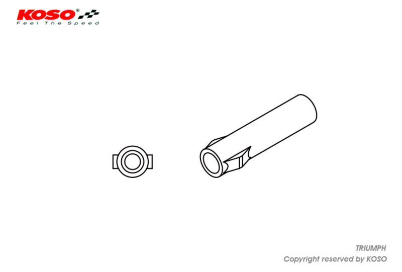 KOSO Blinker Adapterkabel Triumph