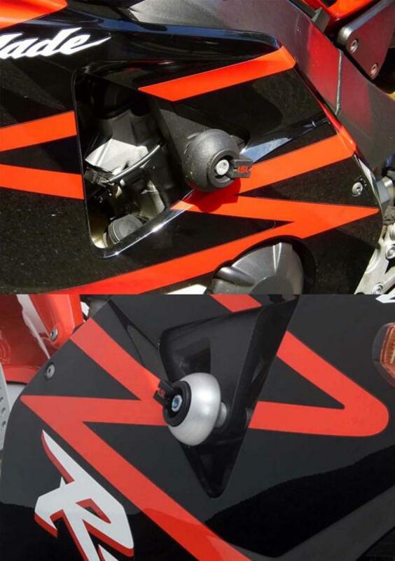 LSL Crash Pad Anbaukit für CBR900RR 2000-04