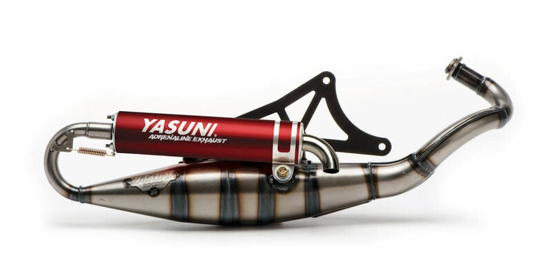 YASUNI Scooter R Komplett Auspuff - Aluminium
