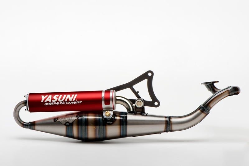 YASUNI Scooter Z Komplett Auspuff - Aluminium