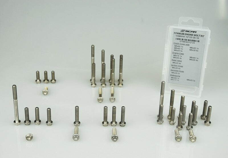 SCAR Motorschrauben-Kit Titan 45 Schrauben