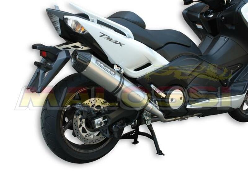 MALOSSI Wild Lion komplette Auspuffanlage - Edelstahl Carbon