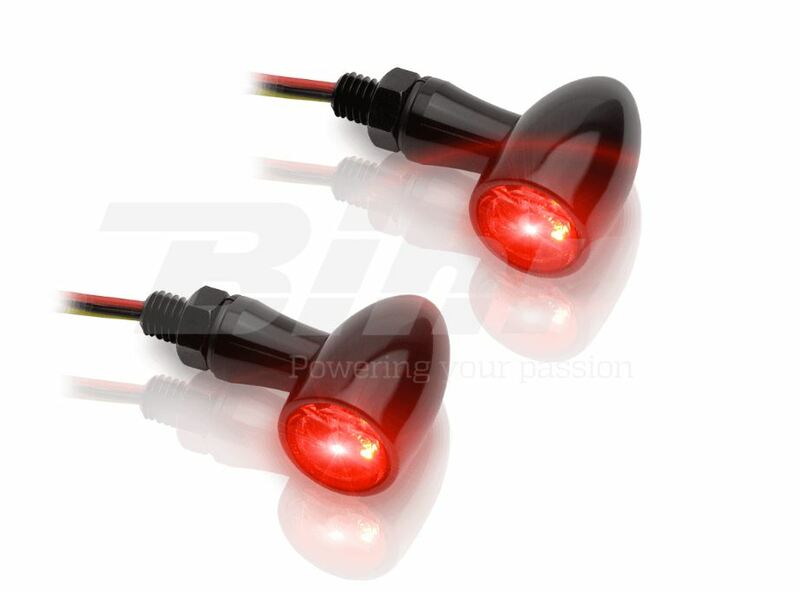 V-PARTS Blinker LED 12 V Alu schwarz