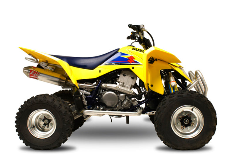 Schalldämpfer Yoshimura USA RS2 Edelstahl-Alu/Stahl-Endkappe Suzuki LT-Z400