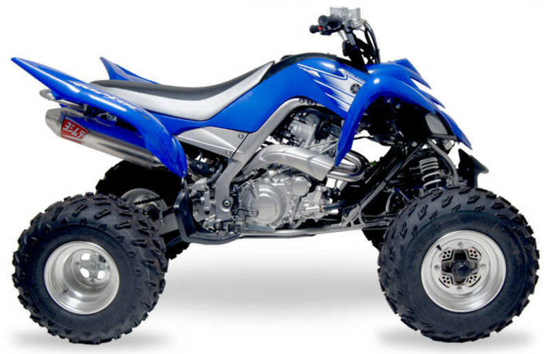 SCHALLDÄMPFER YOSHIMURA USA RS2 EDELSTAHL ENDKAPPE STAHL YAMAHA YFM 700-R