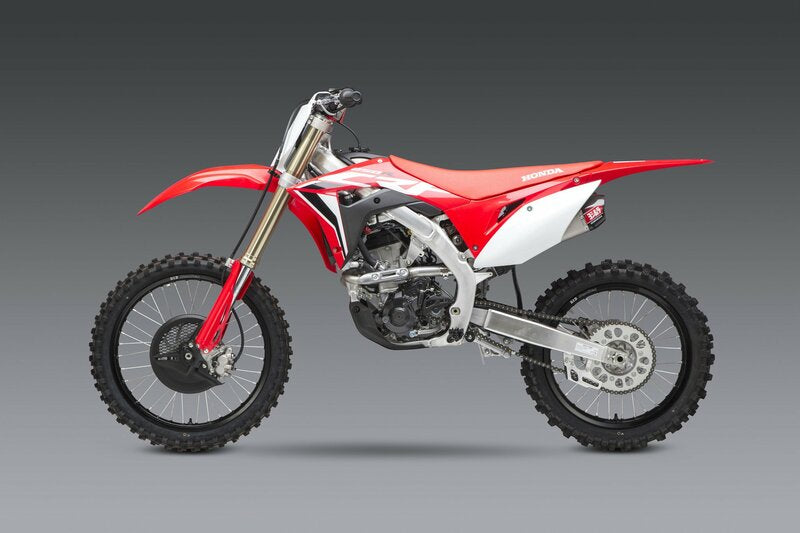 YOSHIMURA Doppelschalldämpfer RS-9T Signature Series Edelstahl/Kappe Carbon Honda CRF250R
