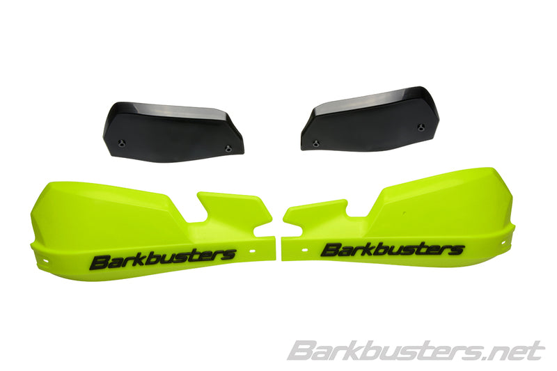 BARKBUSTERS VPS MX Handschutz Kunststoff Set Nur Gelb Hi Viz/Schwarz Deflektor