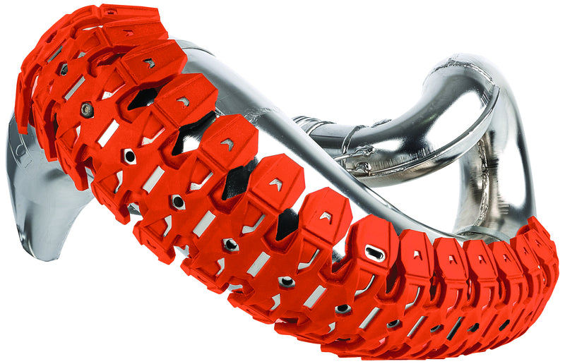 POLISPORT Armadillo Auspuff-Protektor orangefarben