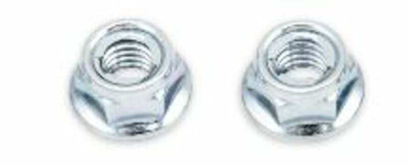 BOLT Selbstsichernde Flanschmuttern Stahl M6x1mm Schlüsselweite 10mm 10Stück
