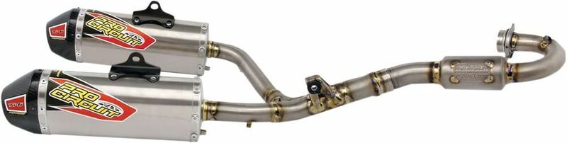 PRO CIRCUIT T-6 komplette Auspuffanlage - Titan Honda CRF250R
