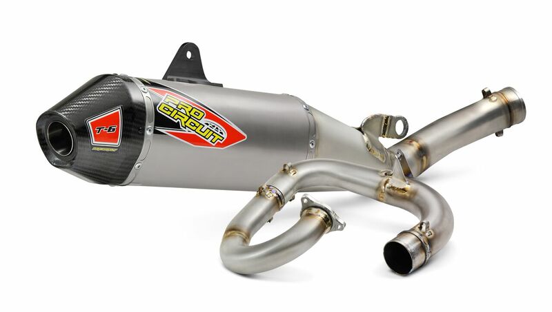 PRO CIRCUIT T-6 komplette Auspuffanlage - Aluminium Yamaha YZ450F