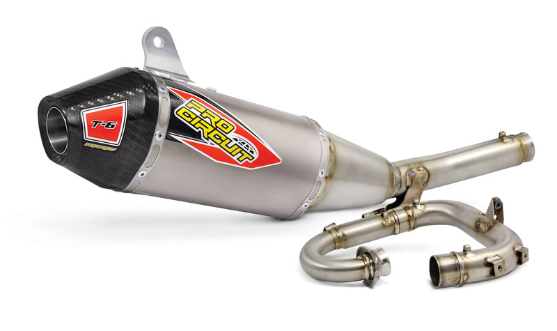 PRO CIRCUIT T-6 komplette Auspuffanlage - Titan KTM SX-F/FC 250