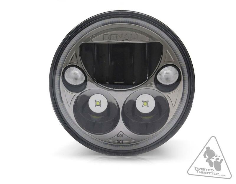 DENALI Scheinwerfer M5 LED Ø 145 mm schwarz Chrom