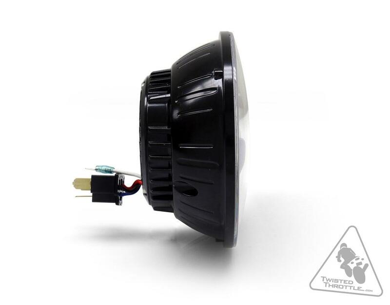 DENALI Scheinwerfer M5 LED Ø 145 mm schwarz Chrom