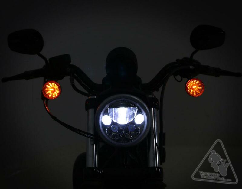 DENALI Scheinwerfer M5 LED Ø 145 mm schwarz Chrom