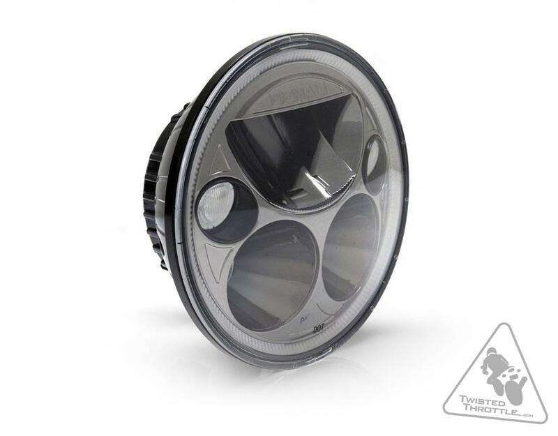 DENALI Scheinwerfer M5 LED Ø 145 mm schwarz Chrom