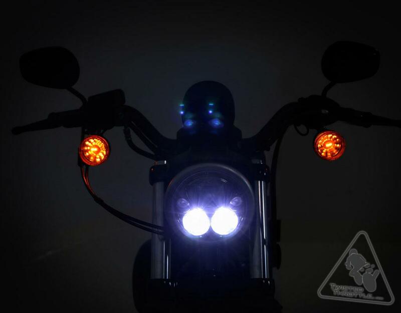 DENALI Scheinwerfer M5 LED Ø 145 mm schwarz Chrom