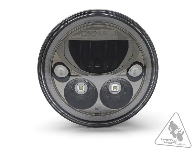 DENALI Scheinwerfer M7 LED Ø 177 mm schwarz Chrom