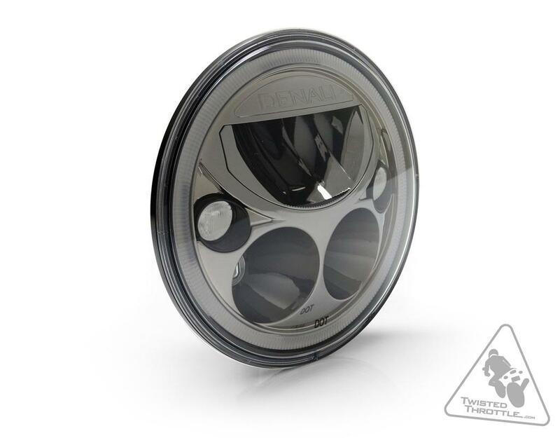 DENALI Scheinwerfer M7 LED Ø 177 mm schwarz Chrom