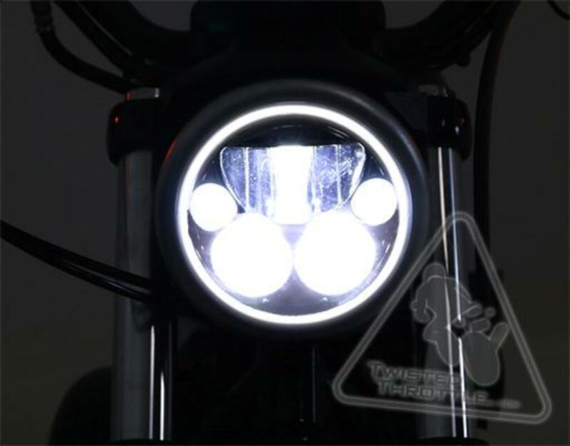 DENALI Scheinwerfer M7 LED Ø 177 mm schwarz Chrom